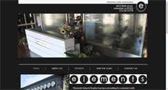 Desktop Screenshot of elementssalonandstudios.com